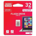 Miniatyrbild 1 av 3: Goodram 32 GB USB 3.0, 32 GB, 3.0 (3.1 Gen 1), USB Type-A-kontakt, 60 MB-s, Övrigt, Silver