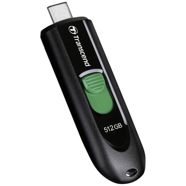 USB-minne - Transcend - TS512GJF790C - USB-C - 512 Go - Svart
