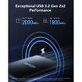 Miniatyrbild 2 av 3: Lexar SL500 USB 3.2 1To