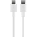 Miniatyrbild 1 av 2: USB-C Laddnings- och Synchroniseringskabel - GOOBAY - 66315 - 0,5 m - Vit - USB 2.0