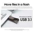 Miniatyrbild 4 av 4: usb-nyckel samsung 128gb usb 3.0 3.1 muf-128be flashminnesenhet 200mb/s