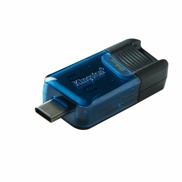 USB-minne Kingston DataTraveler 80 M 64 GB Blå
