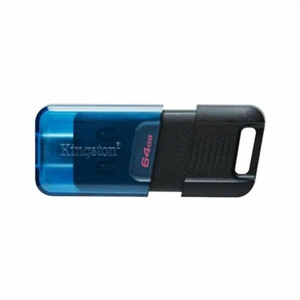 USB-minne Kingston DataTraveler 80 M 64 GB Blå