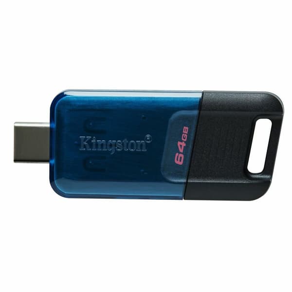 USB-minne Kingston DataTraveler 80 M 64 GB Blå