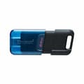 Miniatyrbild 2 av 11: USB-minne Kingston DataTraveler 80 M 64 GB Blå