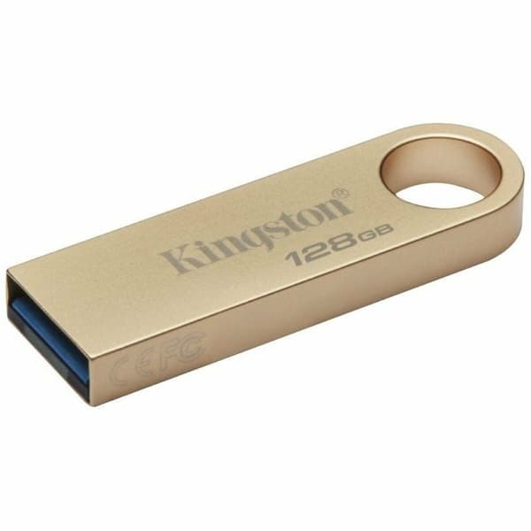 USB-tikku Kingston DataTraveler SE9 G3 USB 3.2 128 GB Kullattu Kulta