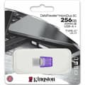 Miniatyrbild 3 av 3: USB-minne Kingston DataTraveler microDuo 3C Violett 256 GB