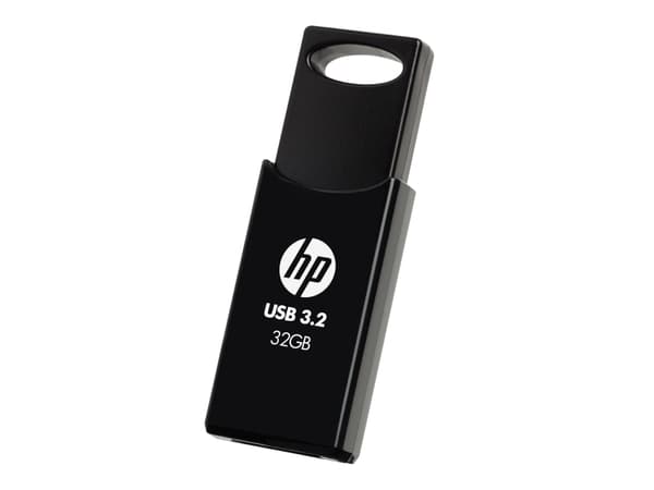 HP 32GB 712w Black USB 3.2 Flash Drive - 32 GB (HPFD712B-A-32)