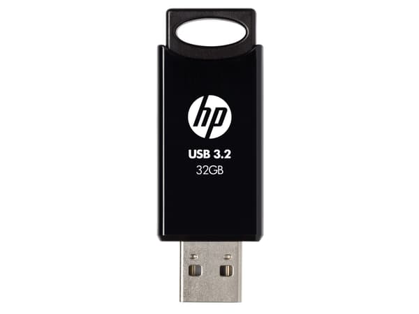 HP 32GB 712w Black USB 3.2 Flash Drive - 32 GB (HPFD712B-A-32)