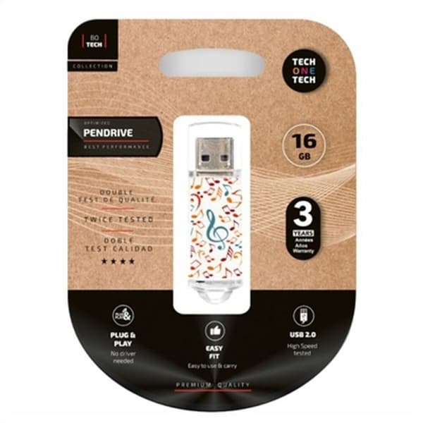 USB-minne Tech One Tech TEC4003 16 GB
