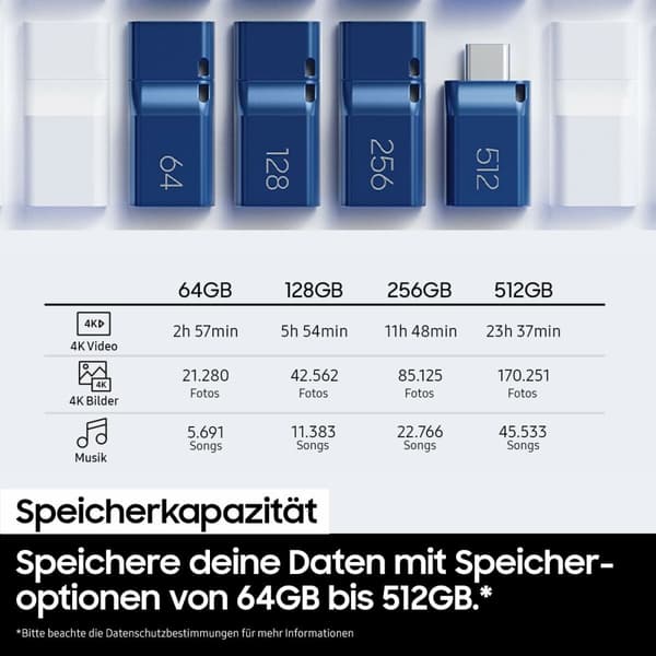 USB-stik Samsung MUF-512DA4/APC Grå 512 GB