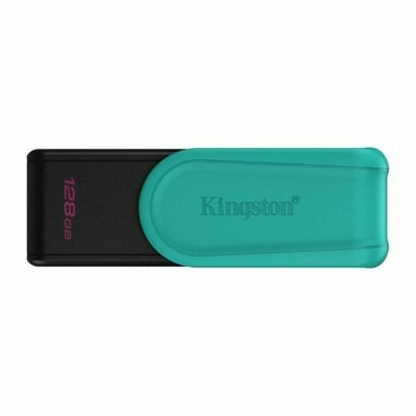 Mikro-SD-hukommelseskort med adapter Kingston 128 GB Sort, Turkis