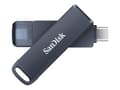 Pikkukuva 2 / 5: SanDisk iXpand, 256 GB, USB Type-C / Lightning, 3.2 Gen 1 (3.1 Gen 1), 90 MB/s, Swivel, Blue