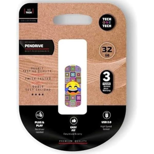 Tech One Tech TEC4403-32 32 GB USB-minne Multifärg