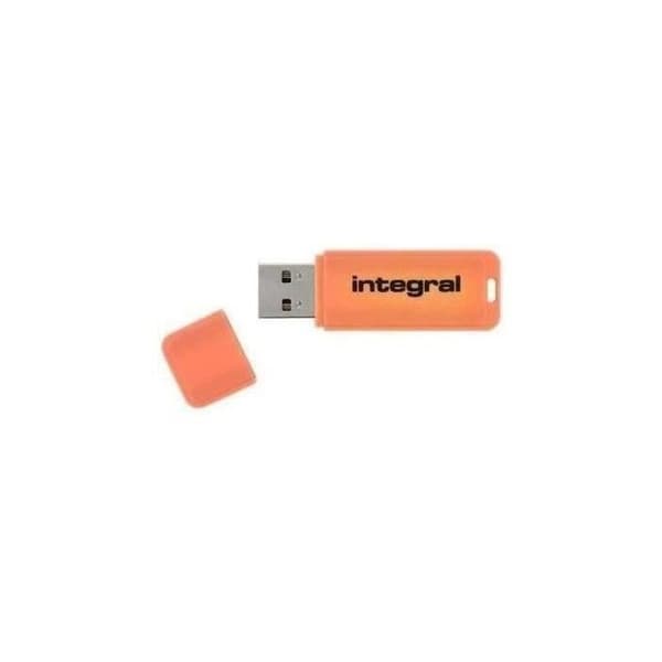 Inbyggd Neon USB-nyckel 32GB Orange Orange