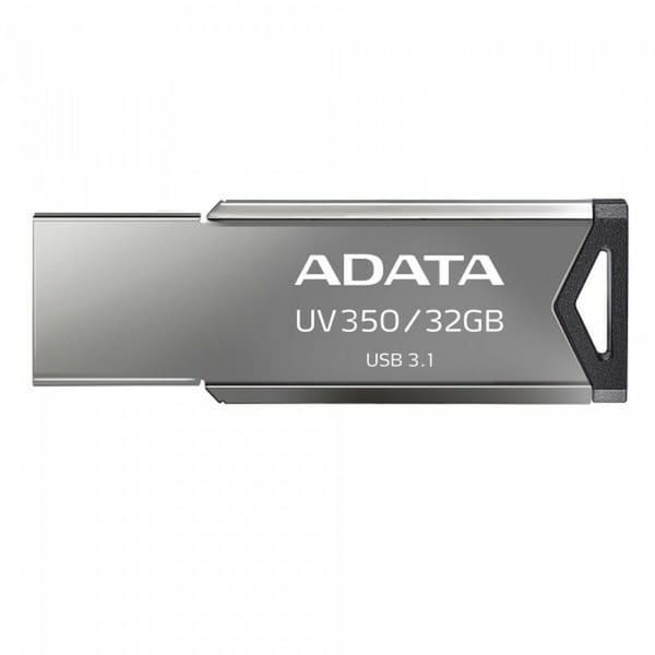 USB-tikku Adata AUV350-32G-RBK Hopeinen 32 GB