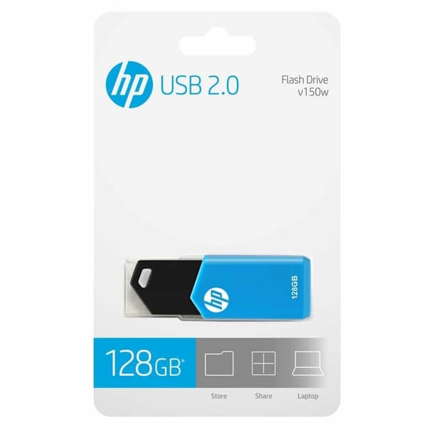 USB-minne HP v150w 128 GB Blå