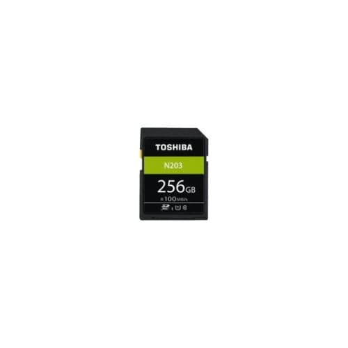 Toshiba High Speed N203 - flash-minneskort - 256 GB - SDXC UHS-I