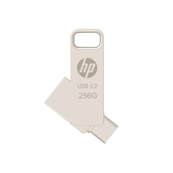 USB 3.2 HP 256GB X206C OTG TYPE-C METALL Silver