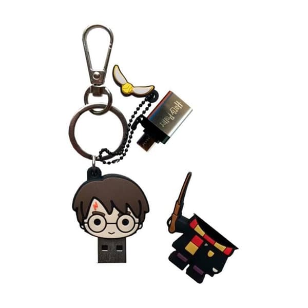 USB 3.2 Nyckelformat 32GB Harry Potter Wondee Svart