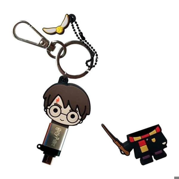 USB 3.2 Nyckelformat 32GB Harry Potter Wondee Svart