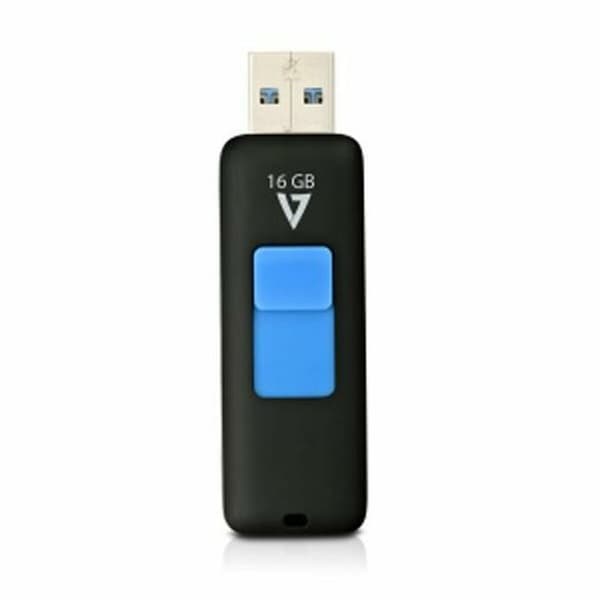Mikro-SD-hukommelseskort med adapter V7 VF316GAR-BLK-3N Sort 16 GB Sort