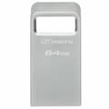 Miniatyrbillede 2 af 11: USB-stik Kingston DTMC3G2/64GB Sølvfarvet 64 GB (1 enheder)