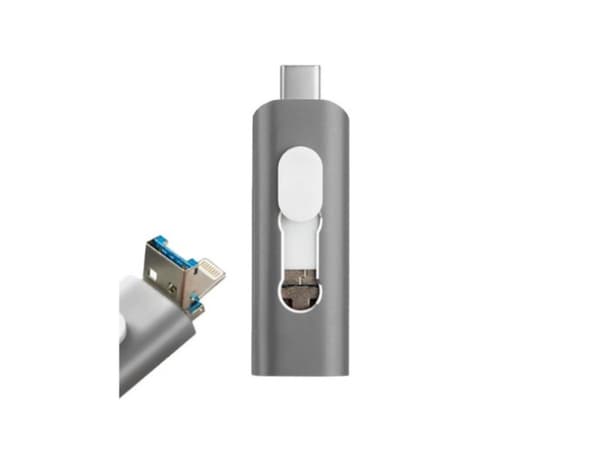 64GB 3-IN-1 COOL GREY PENDRIVE