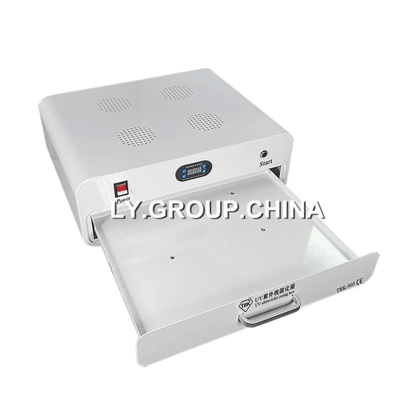UV-härdande LED-box, 80 st LED-lampor, 200W effekt