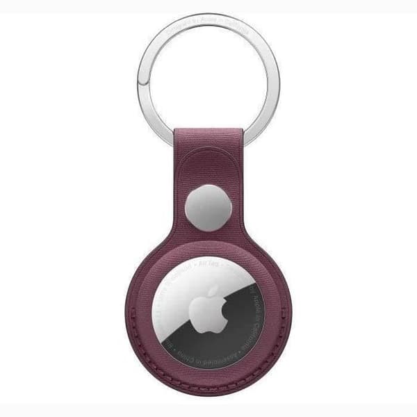 Accessoarer armband och Apple smartklocka Nyckelring i fin väv AirTag - Björnbär