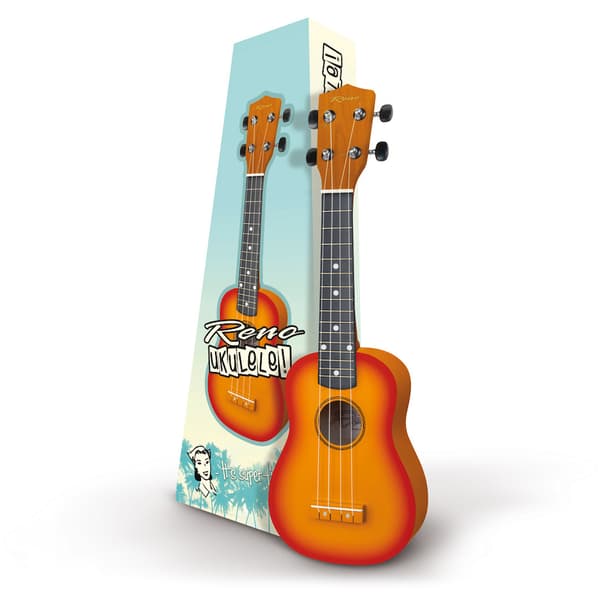 Reno RU150 Sopran Ukulele, Grön