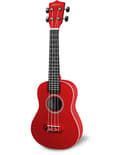 Miniatyrbild 3 av 4: Reno RU300 Grand Concert Ukulele - Röd