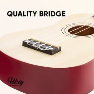 UKEY Ukulele set Soprano 21" Naturell