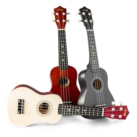 UKEY Ukulele set Soprano 21" Naturell