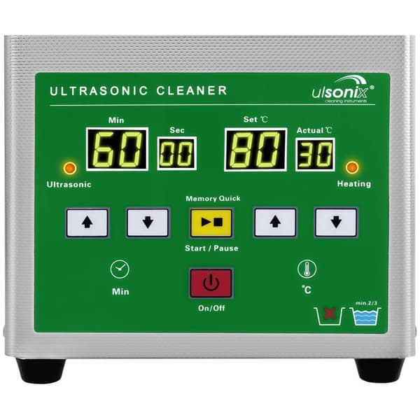 Ulsonix Ultraljudsrengörare - 2 Liter - 60 W - Memory Quick Eco