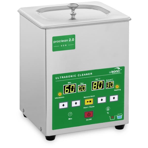 Ulsonix Ultraljudsrengörare - 2 Liter - 60 W - Memory Quick Eco