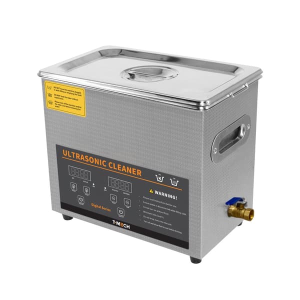 Digital Ultrasonic Cleaner Professionel kommerciel rustfrit stål Ultra Sonic Baderengøringsmaskine 1-30 min timer 0-80°C 240V 40kHz Smykker Metal