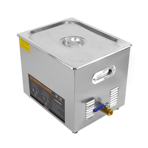 Digital Ultrasonic Cleaner Professionel kommerciel rustfrit stål Ultra Sonic Baderengøringsmaskine 1-30 min timer 0-80°C 240V 40kHz Smykker Metal