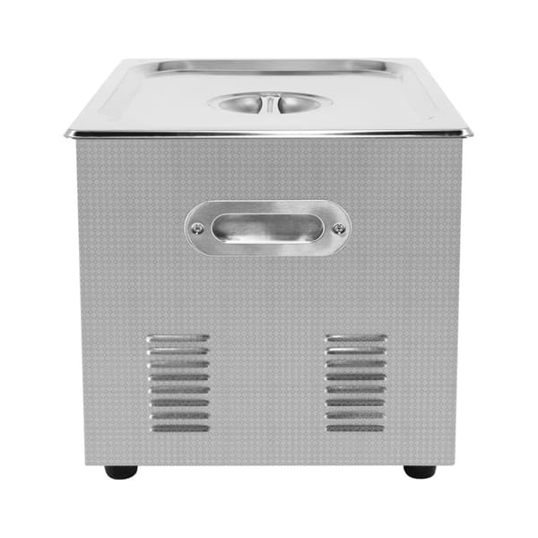 Digital Ultrasonic Cleaner Professional Commercial Stainless Steel Ultra Sonic Bath Cleaning Machine 1-30 Min Timer 0-80°C 240V 40kHz Jewelry Metal