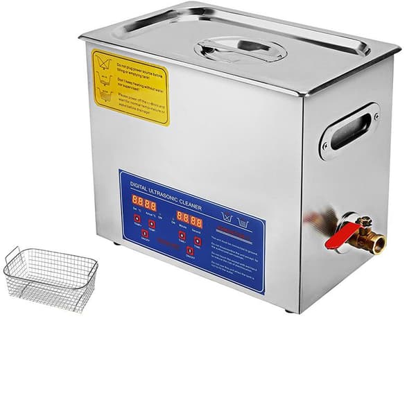 6L 40kHz 180W digital ultraljudsrengörare, djuprengöring, justerbar tid/temperatur, humaniserad design, bred applikation