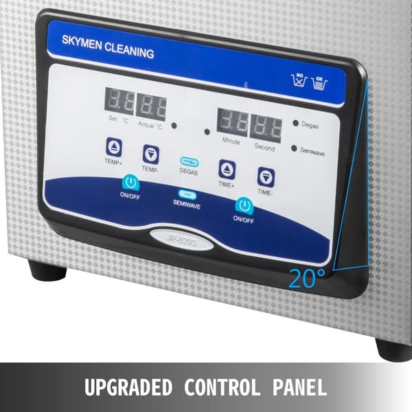 30L 40KHz professionell multifunktionell ultraljudsrengörare, smart kontrollpanel, 0-30 minuters tidsinställning, bred applikation