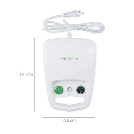 Medisana | Inhalator | IN 500 | Nebulisation with compressed air technology. Extra long hose – 2 m.
