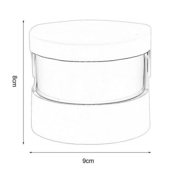 YF10775-Mini Wireless Ultrasonic Ultrasonic Cleaner för smycken protesringar Professionell rengöring