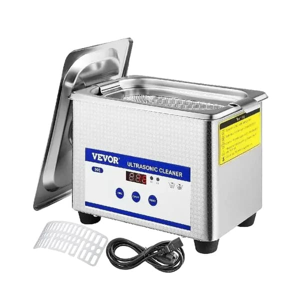 Ultrasonic Puhdistuslaite 800ml, 40KHz Taajuus, LED-näyttö