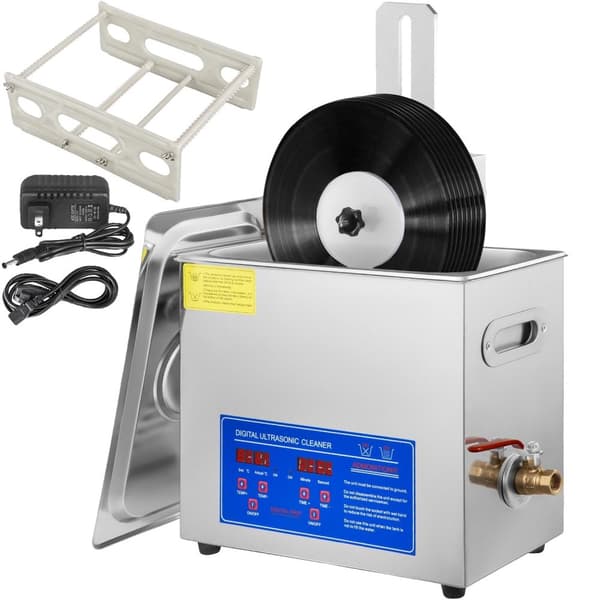 Ultralydsrenser, 6L kapacitet, 180W effekt, justerbar timer