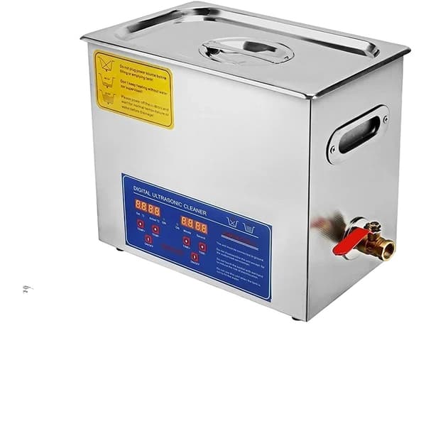 VEVOR Ultrasonic Rengörare, Justerbar kapacitet 1,3-30L, Kraftfull 60-600W ultraljudseffekt,6L