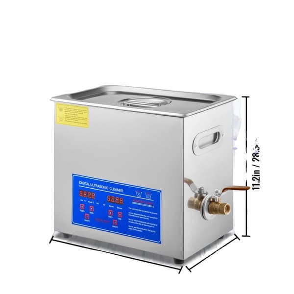 VEVOR Ultrasonic Rengøringsmiddel, Flere Kapacitetsmuligheder, Digital Kontrol,6L