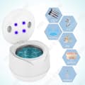 Miniatyrbild 4 av 4: TD® Denture Cleaner Ultrasonic Cleaner Helautomatisk UV Denture Cleaner