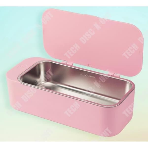 TD® Ultrasonic Cleaner Små hushållssmycken Kosmetiska Pen Glasögon Cleaner DL-220 Kompakt och bärbar