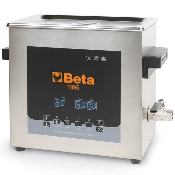 Beta Tools Ultrasonic Cleaner 1895 6 6 L 300 W 018950060